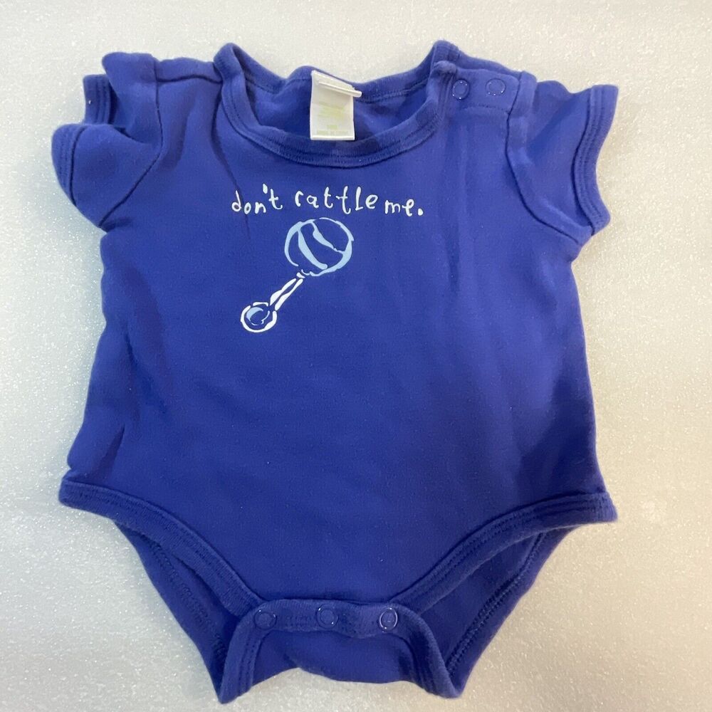 Circo Don't Rattle Me Baby Newborn One Piece 0-3 Months GnuFashion